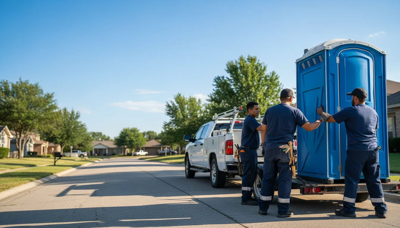 Portable Toilet Rental in Hartsburg, IL near me